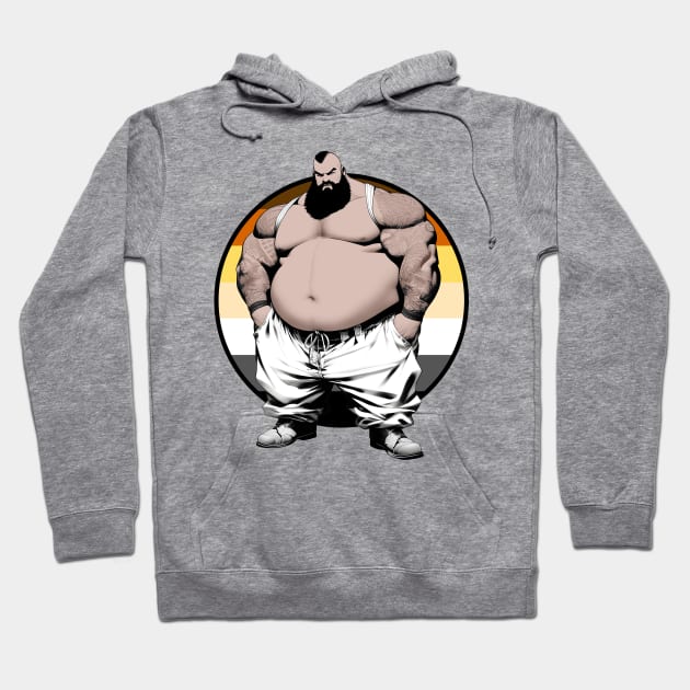 Big Belly Hoodie by Bearly Dressed